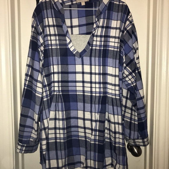 Plaid tunic - Picture 1 of 2